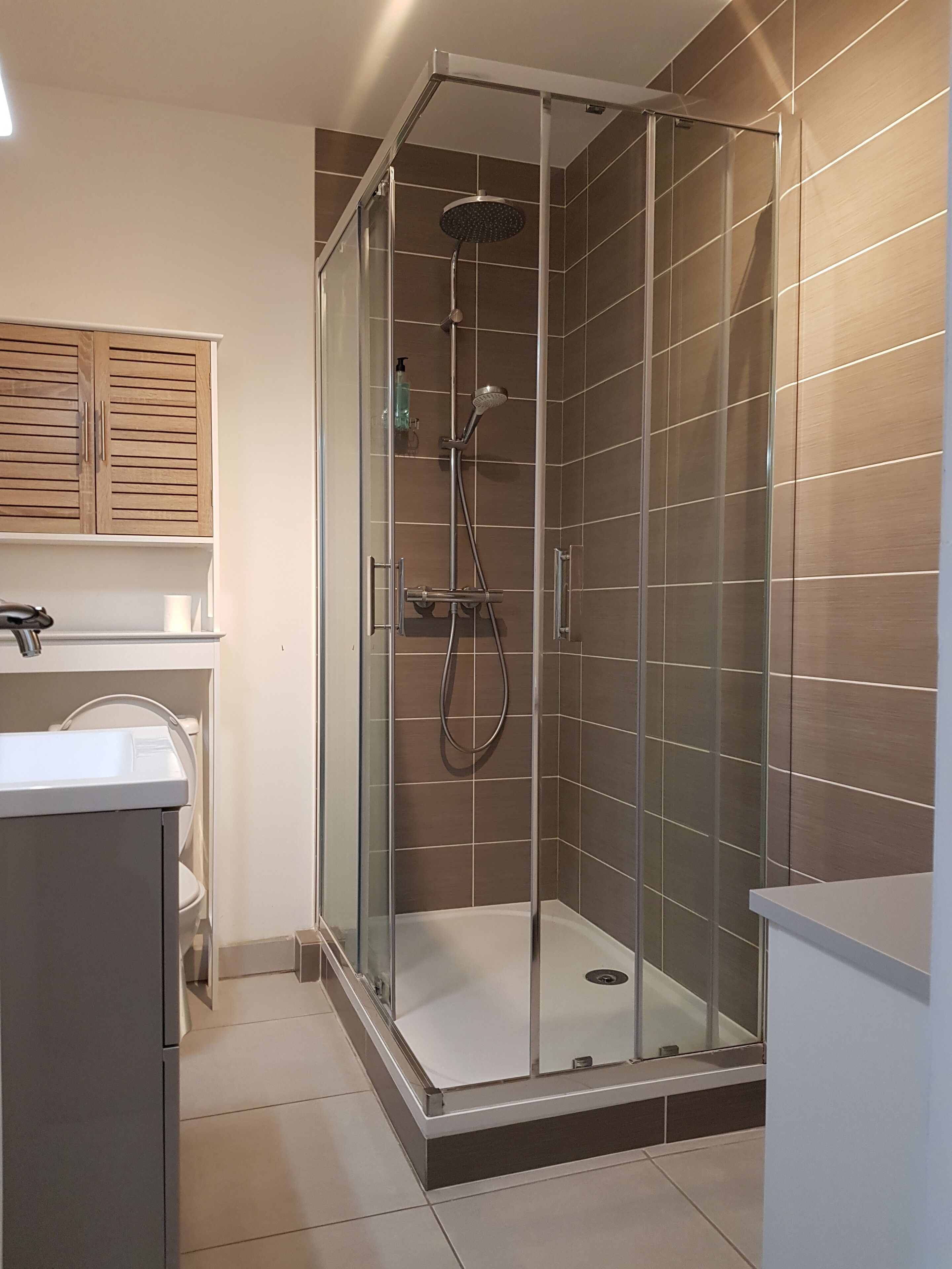 apartment | bathroom | eco-friendly toiletries, hair dryer, towels, soap