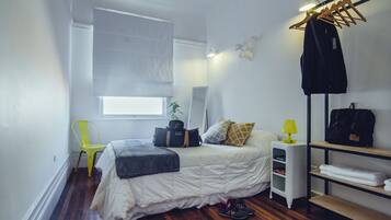 Double Room, 1 Double Bed, Shared Bathroom | Premium bedding, soundproofing, free WiFi, bed sheets