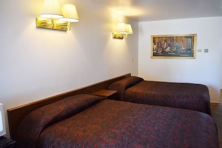 Standard Double Room, 2 Queen Beds, Non Smoking | Desk, laptop workspace, free cribs/infant beds, free rollaway beds
