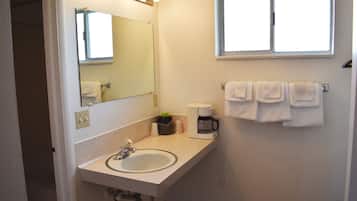 Standard Double Room, 2 Queen Beds, Non Smoking | Bathroom sink