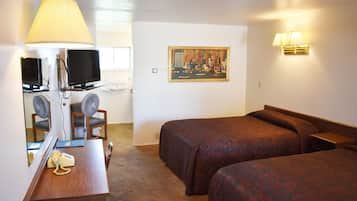 Standard Triple Room, Multiple Beds, Non Smoking | Desk, laptop workspace, free cots/infant beds, free rollaway beds