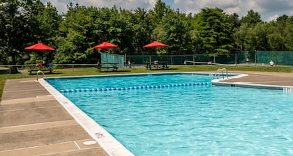 Inn Kognito 1 Lakefront, hot tub fire pit Kalahari 2nd house next door available