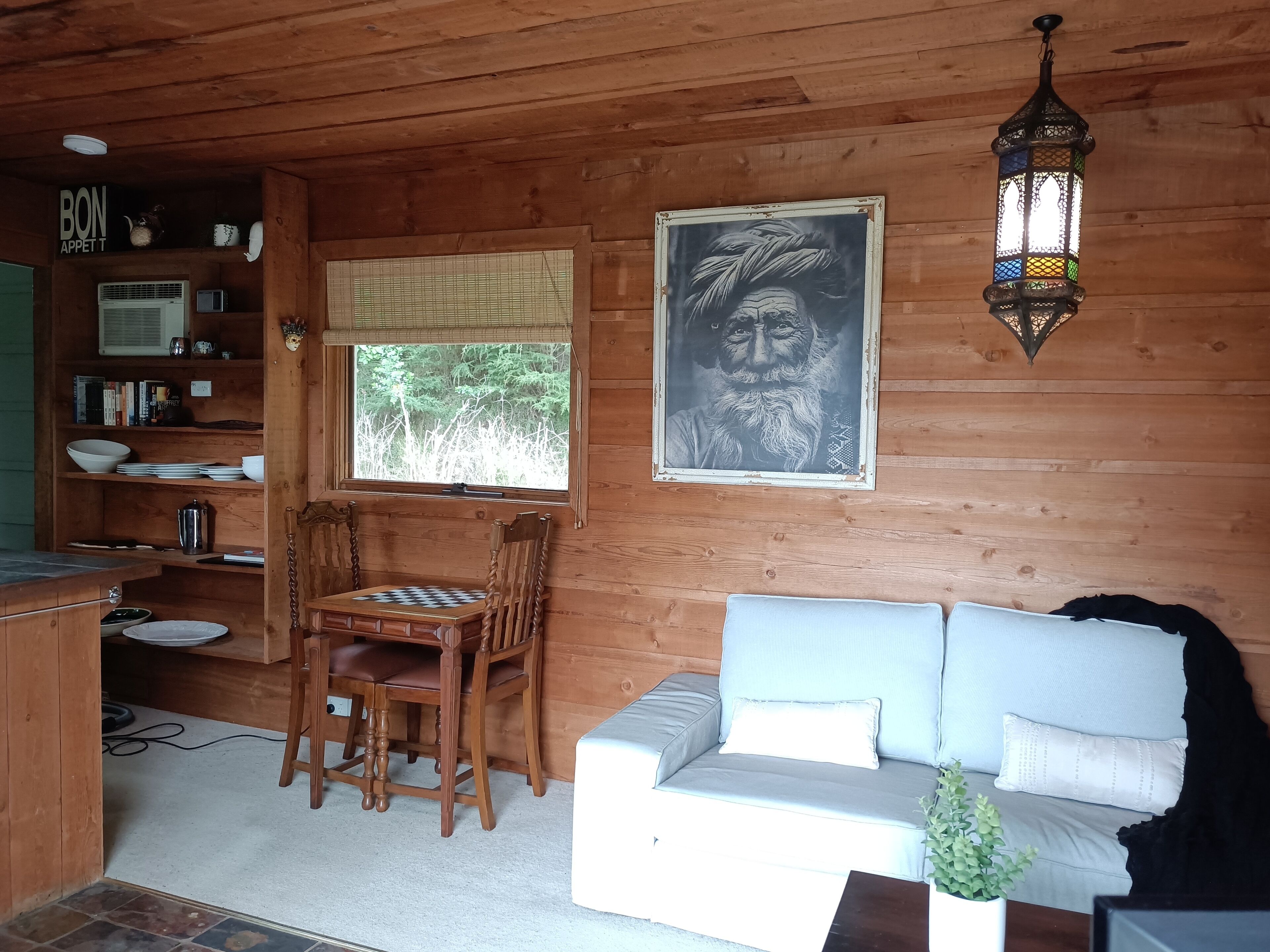 TV, fireplace, DVD player