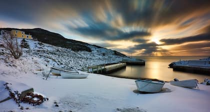 Kaunis Ocean Front -mökki, 15 minuutin päässä St. John's- alennus kesäkeskuksesta