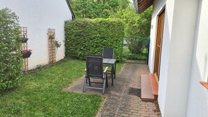 Terrace/patio - Apartment on a quiet plateau Bernkastel Kues on the Moselle (Bernkastel-Kues)