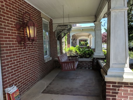 Terrace/patio. Cozy family home, close to all things Hershey and Central Pennsylvania...