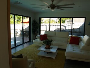 Smart TV, DVD player, ping pong, printers