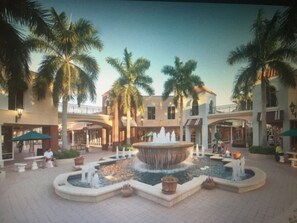 Outdoor pool, a heated pool - Amazing Views & Condo! Heated waterfall Pool & Hot Tub, free wifi and parking! (Fort Myers Beach)