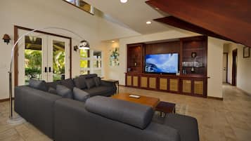 TV connectée, jeux vidéo, lecteur de DVD, espaces bureaux