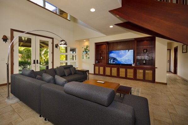 Smart TV, video games, DVD player, offices