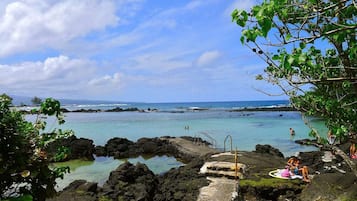Sun loungers, beach towels
