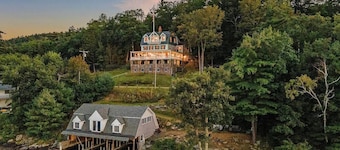 Winnipesaukee's Finest Waterfront Mansion w/Boathouse and Private Beach