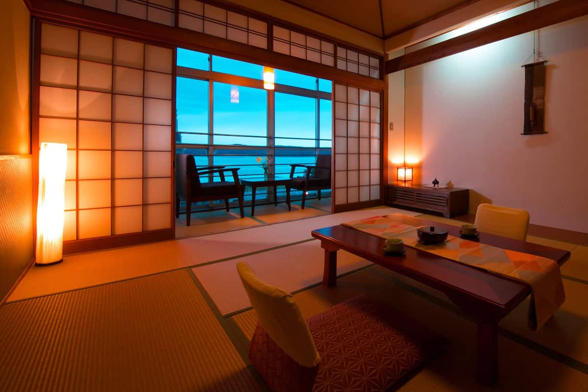 Traditionellt rum - icke-rökare (Modern Japanese Style for 6 People ) | Minibar, värdeförvaringsskåp på rummet och gratis wi-fi
