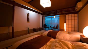 Chambre avec lits jumeaux, non-fumeur (10 tatami, Low Bed )