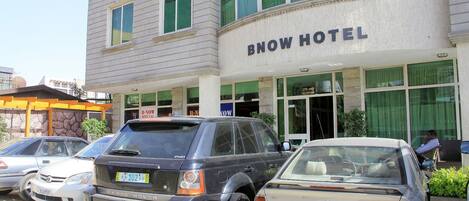 Entrada de la propiedad