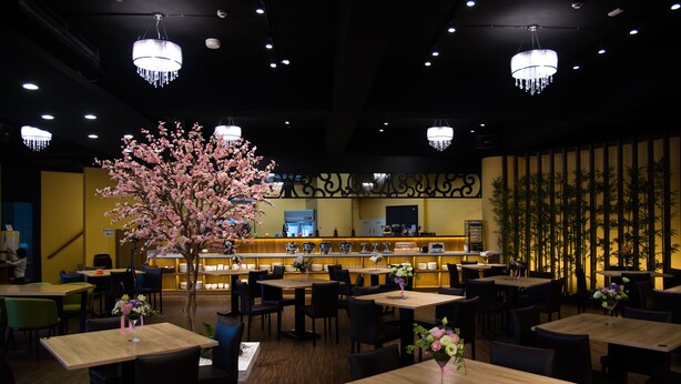 Breakfast area - Issmy Hotel Spring Resort (Jiaoxi)