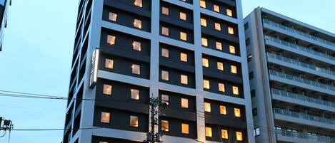 Fachada de la propiedad