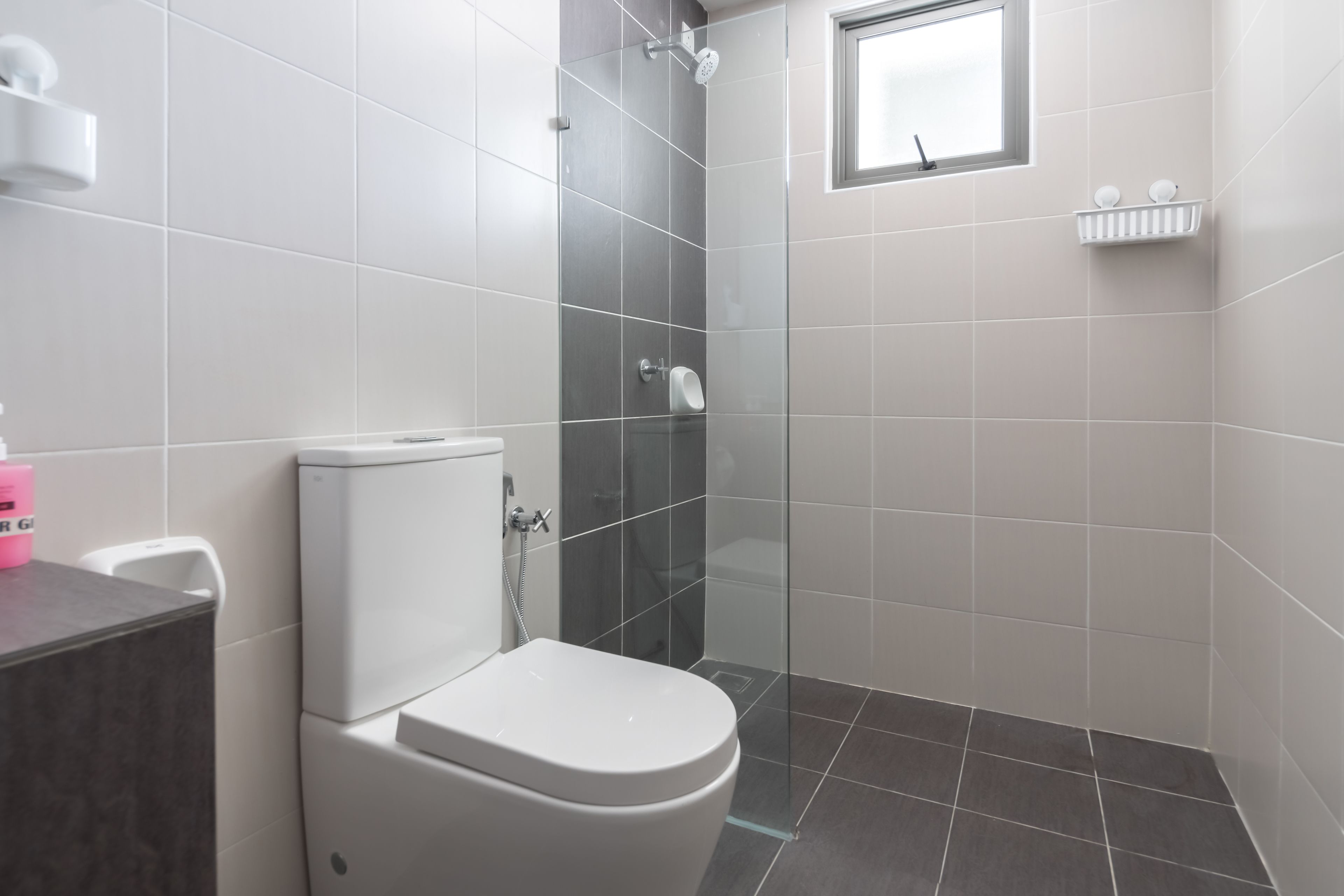 shower, free toiletries, hair dryer, slippers