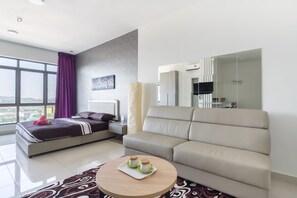 Studio, Non Smoking | Living area