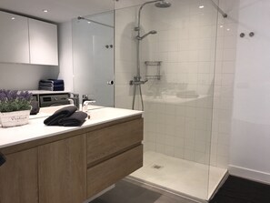 Dusche, Handtücher