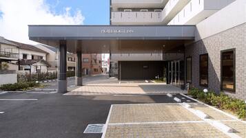 EntrĂ©e de lâhĂ©bergement