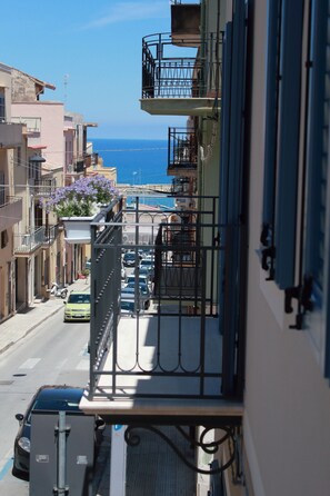 华丽双人房, 阳台, 海景 | 阳台