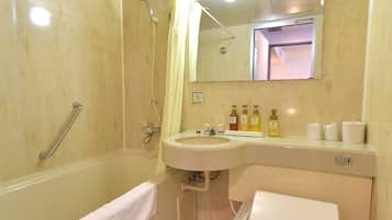 Ensemble douche/baignoire, baignoire relaxante profonde
