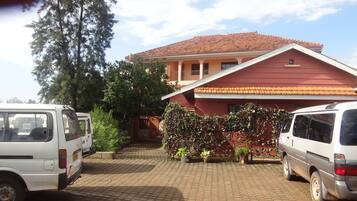 Free self parking, free valet parking