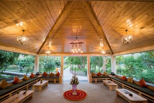 Sala de estar en el lobby