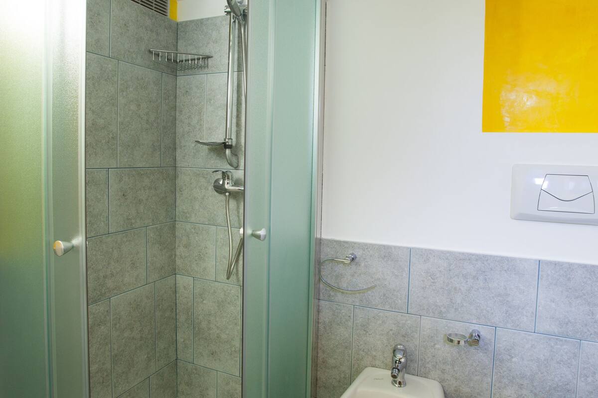 Standard Double or Twin Room | Bathroom | Shower, free toiletries, hair dryer, towels