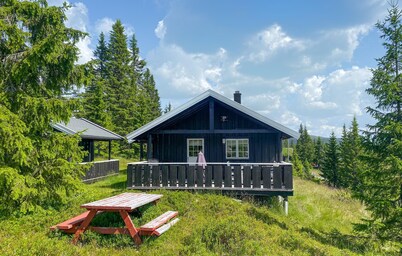 4 bedroom gorgeous home in Sjusjøen