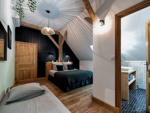 Egyptian cotton sheets, premium bedding, individually decorated - La Grange de Léonie (Méry-sur-Cher)