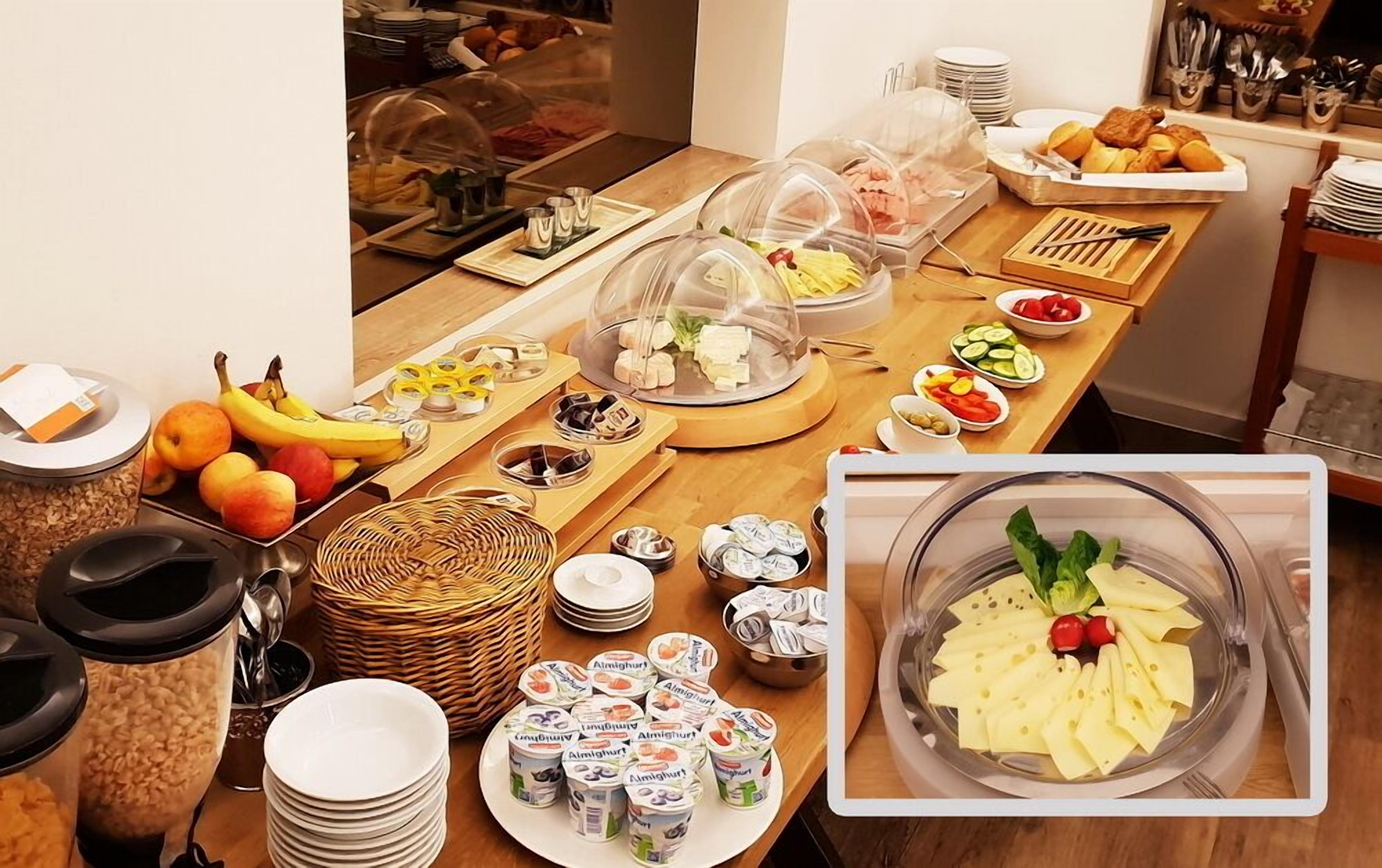 Daily buffet breakfast (EUR 15 per person)