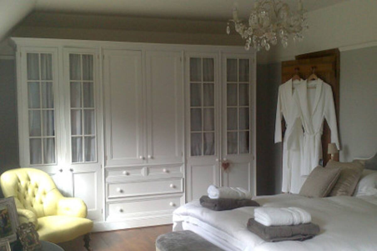 2 habitaciones y sábanas de algodón egipcio