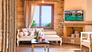 Villa – design, 5 soverom | Oppholdsrom | Flatskjerm-TV