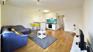 Departamento, balcón | Área de sala de estar