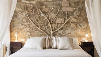 Frette Italian sheets, premium bedding, down comforters, pillowtop beds