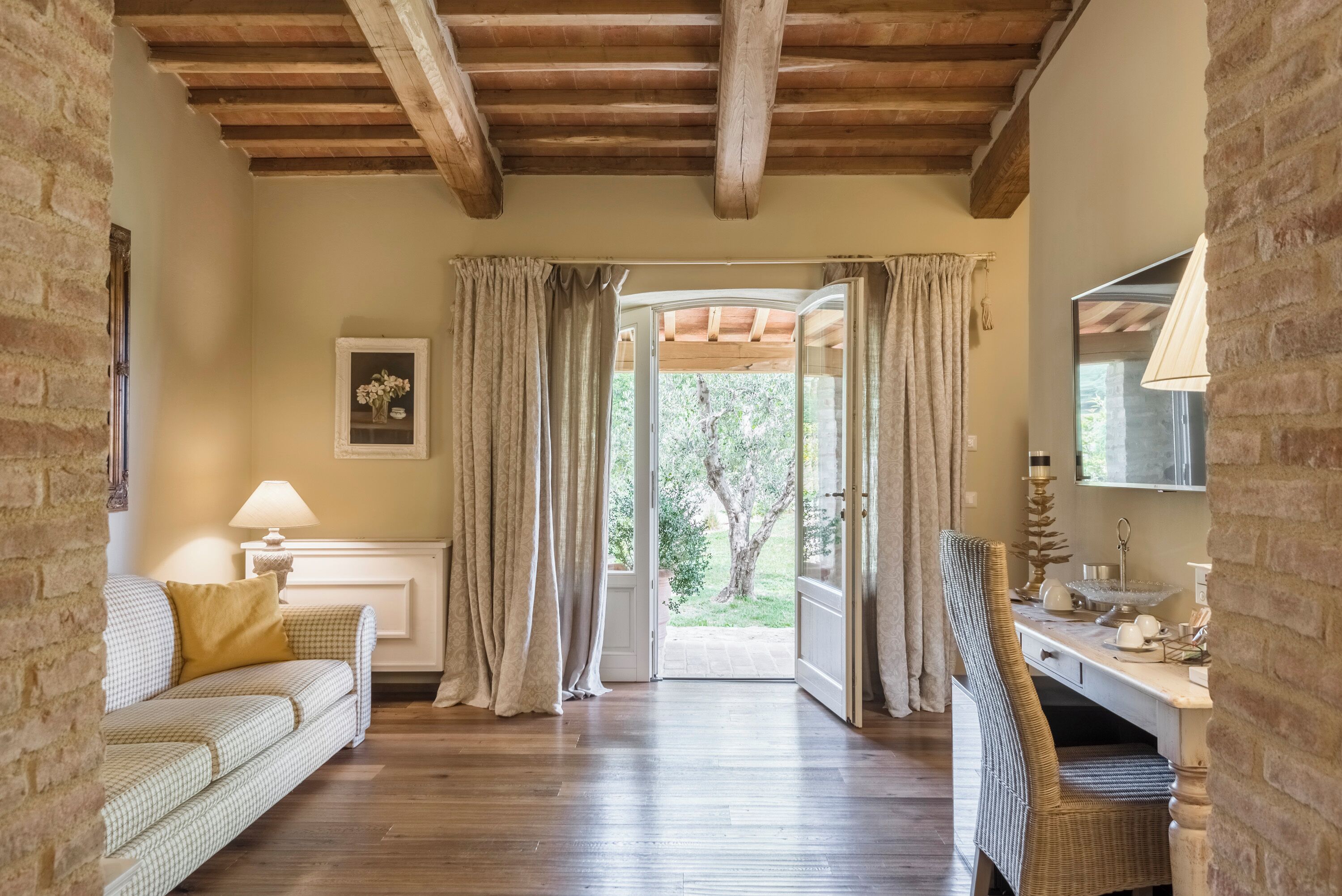 Suite Exclusive, 1 chambre, patio, vue jardin | Vue de la chambre