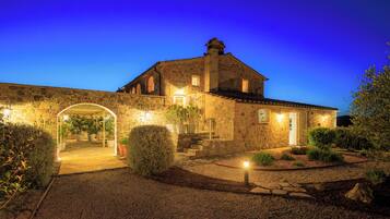 Front of property - evening/night