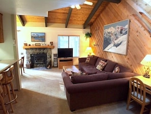 Condo, 2 Bedrooms | Living area | Flat-screen TV