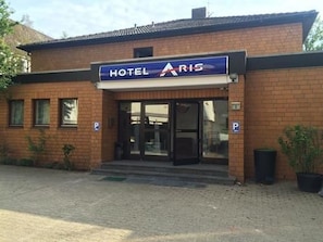 Voorkant van accommodatie