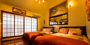 独立别墅 | 1 多间卧室、办公桌、遮光窗帘、熨斗/熨衣板