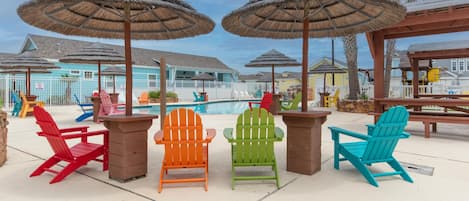 Family Room, Accessible, Private Bathroom (The Luv Shack) | Outdoor pool