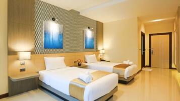 Deluxe Twin Room | Soundproofing, free WiFi