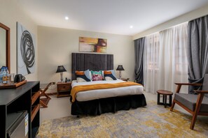 Phòng Deluxe | 1 phòng ngủ, bộ đồ giường cao cấp, minibar, két bảo mật tại phòng 