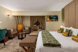 Superior Suite | 1 bedroom, premium bedding, minibar, in-room safe - The Emin Pasha Hotel & Spa, CityBlue Collection (Kampala)