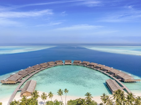 Aerial view. Kudadoo Maldives Private Island– Luxury All inclusive
