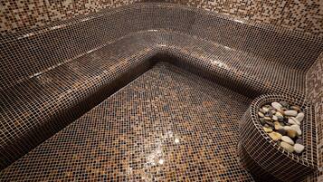 Espace de soins pour les couples, hammam, soins corporels, massages