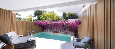 시그니처 스위트, 전용 수영장 | 테라스/파티오