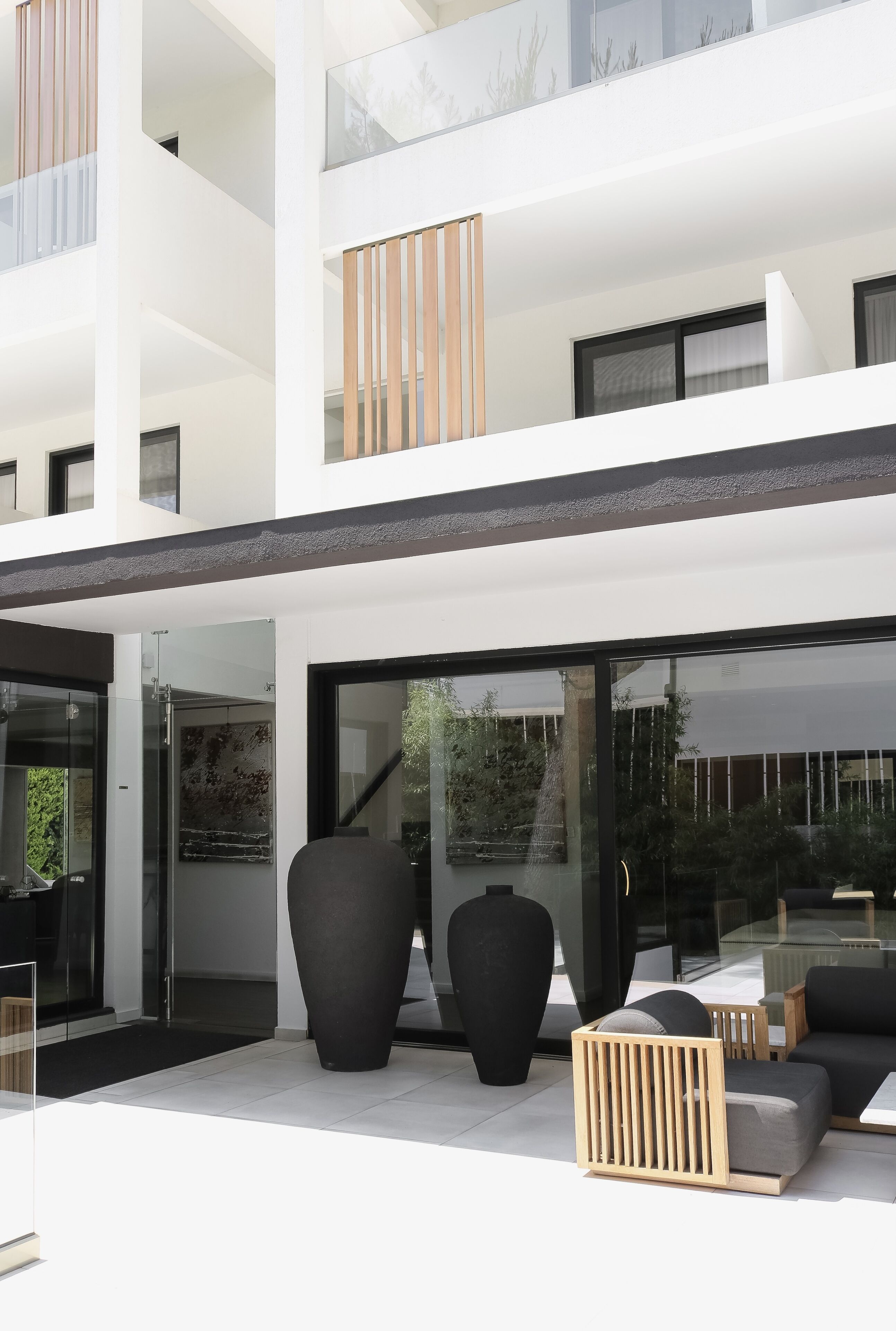 Façade de l’hébergement